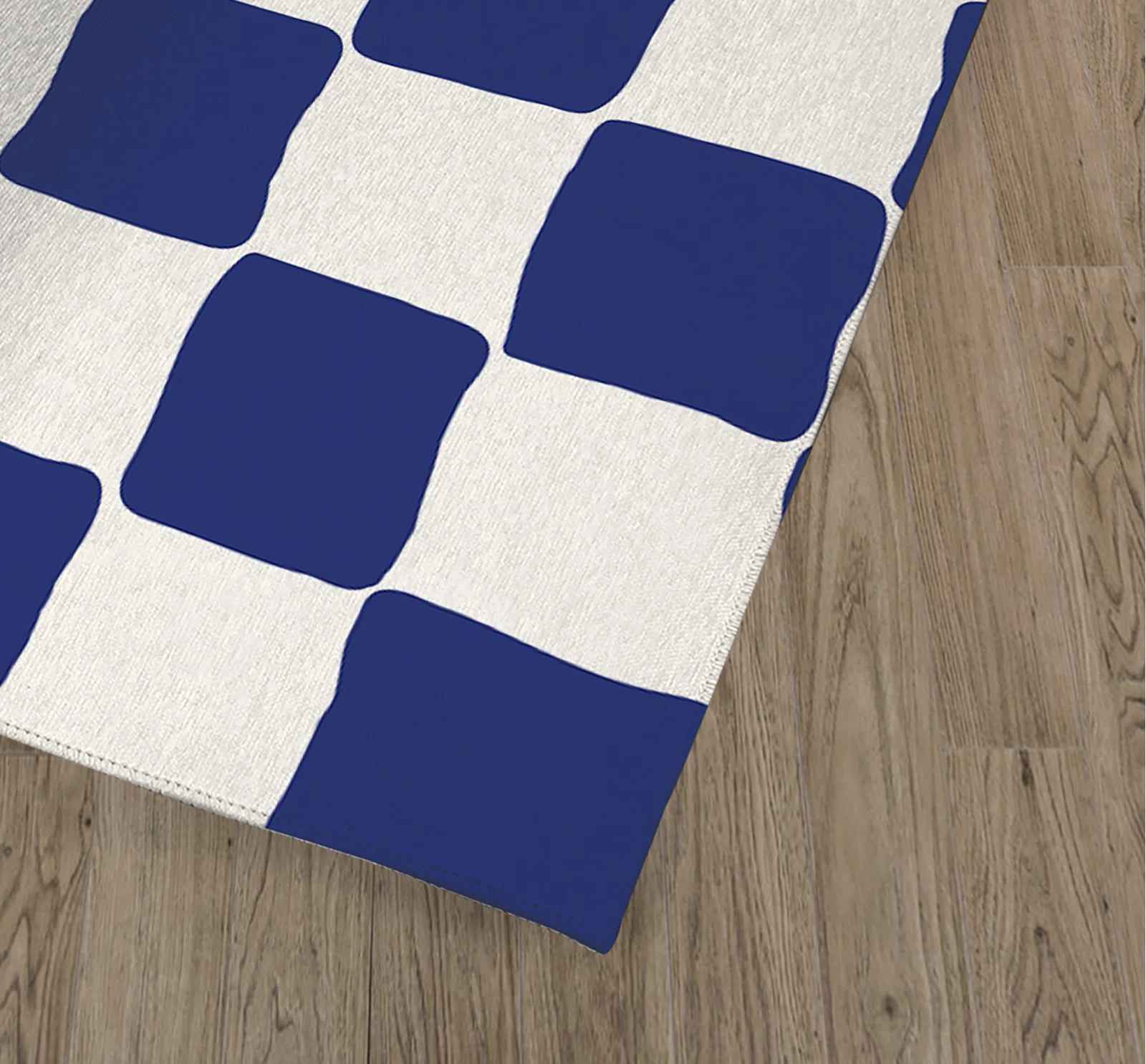 Eulas Checkered Area Rug -8'x10' thumbnail 4