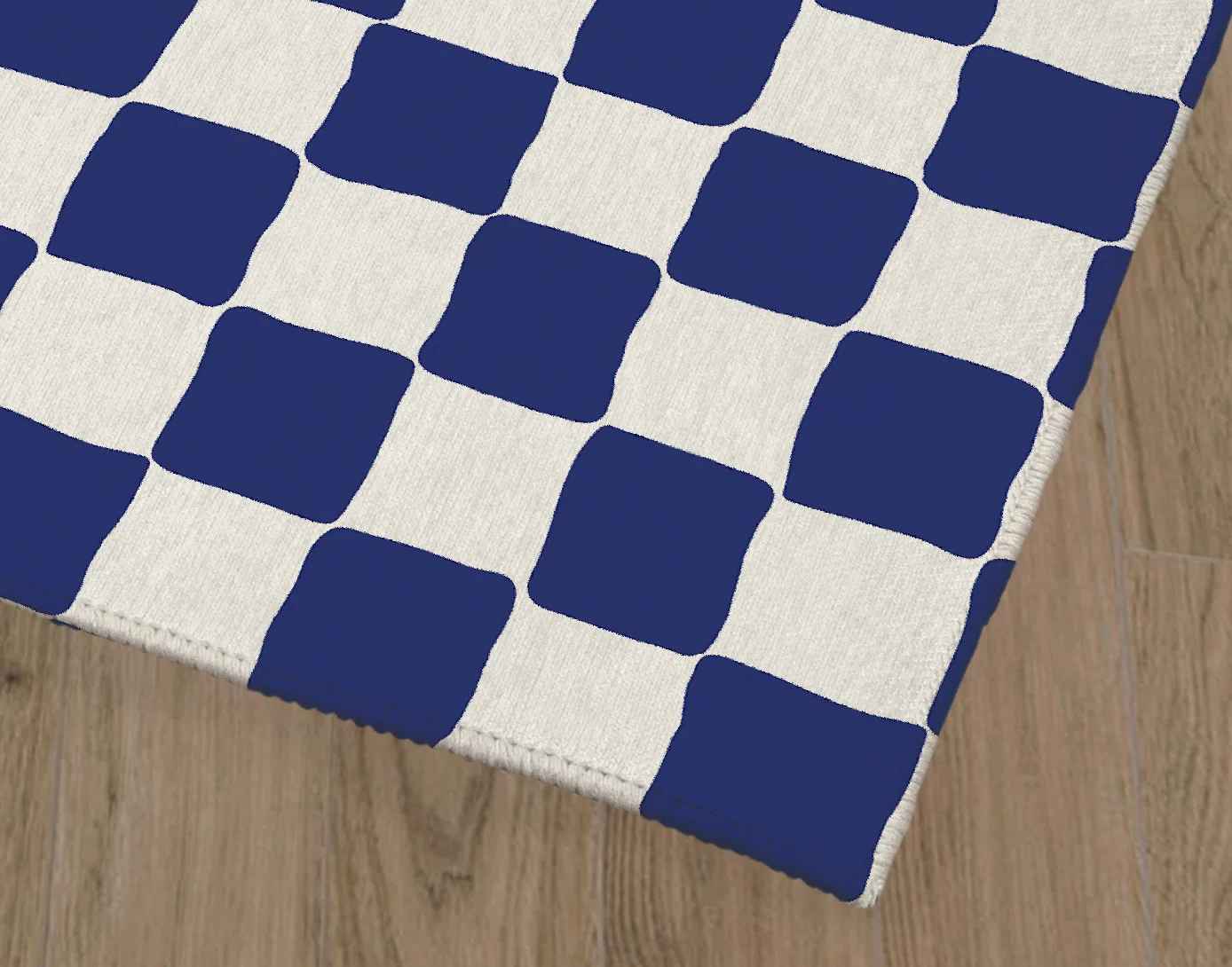 Eulas Checkered Area Rug -8'x10' thumbnail 5