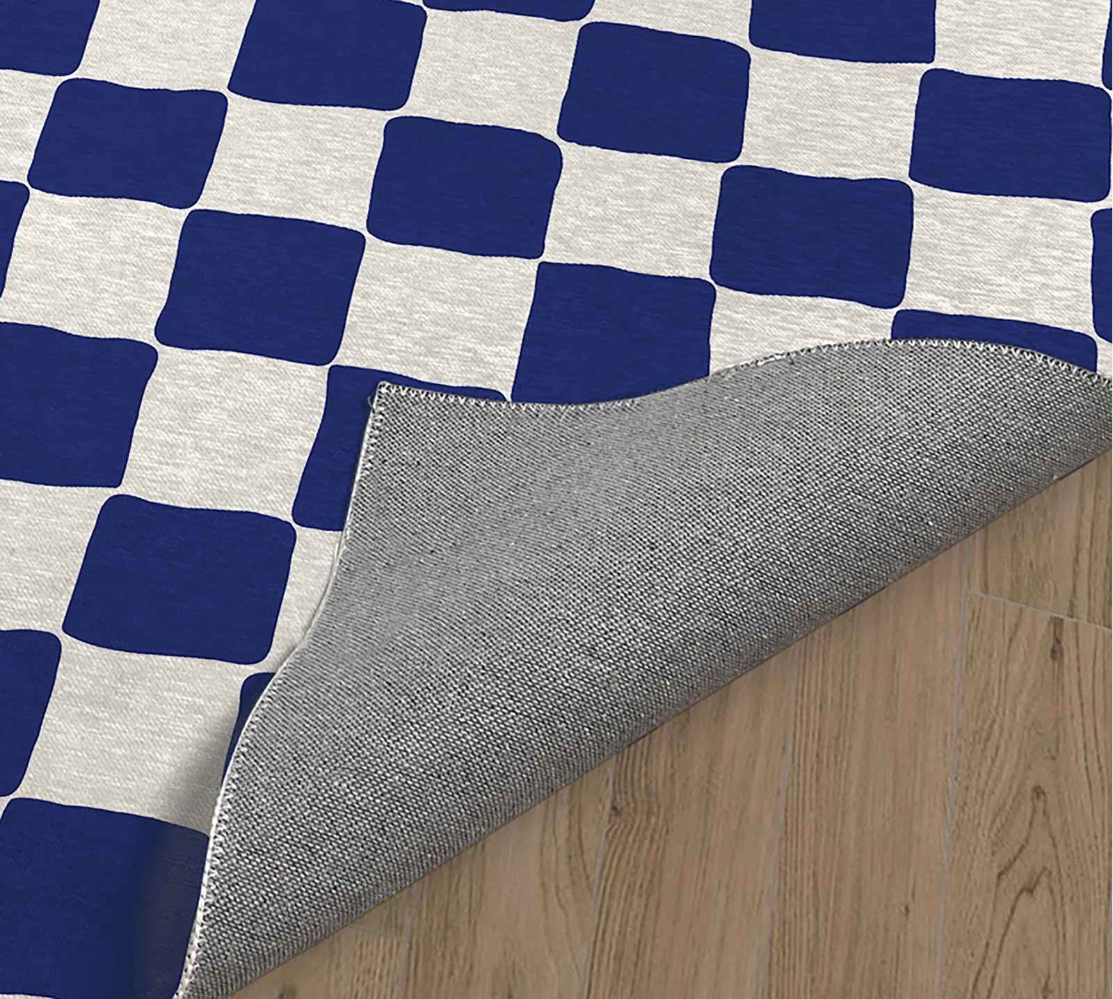 Eulas Checkered Area Rug -8'x10' thumbnail 6