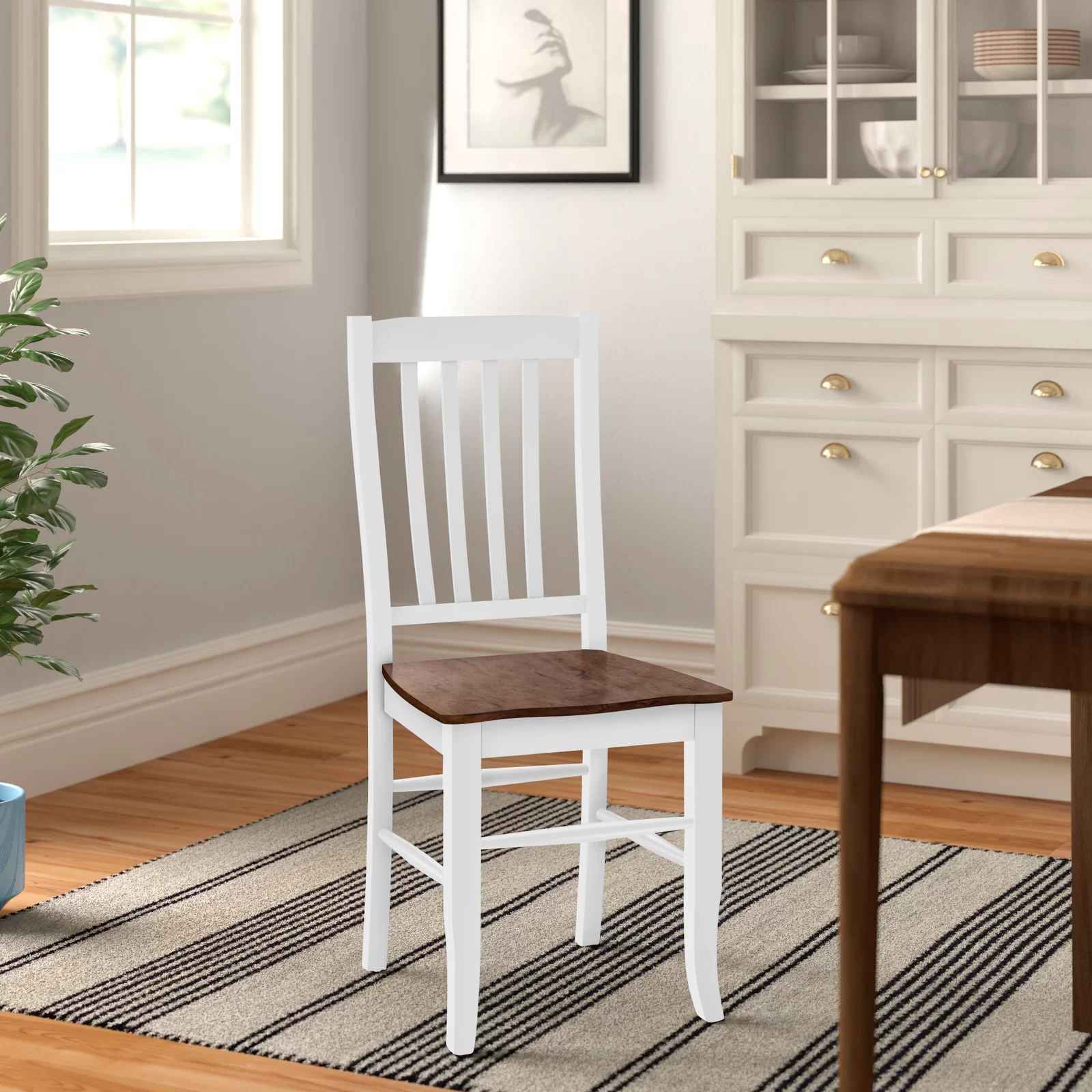 Courtdale Solid Wood Slat Back Side Chair (Set of 2) thumbnail 2
