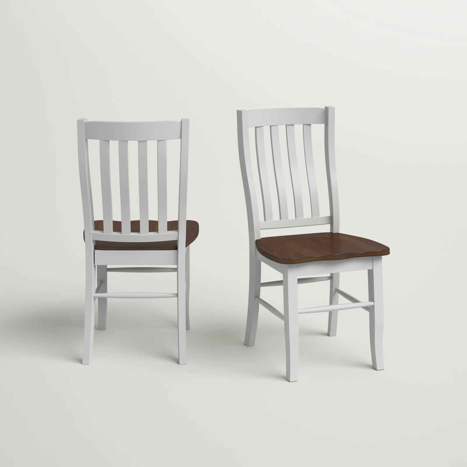 Courtdale Solid Wood Slat Back Side Chair (Set of 2) thumbnail 4