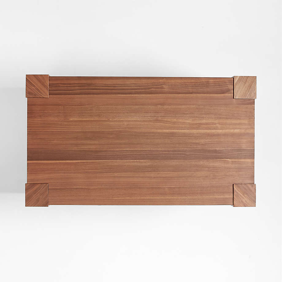 Sobro Mahogany Wood Dining Table thumbnail 6