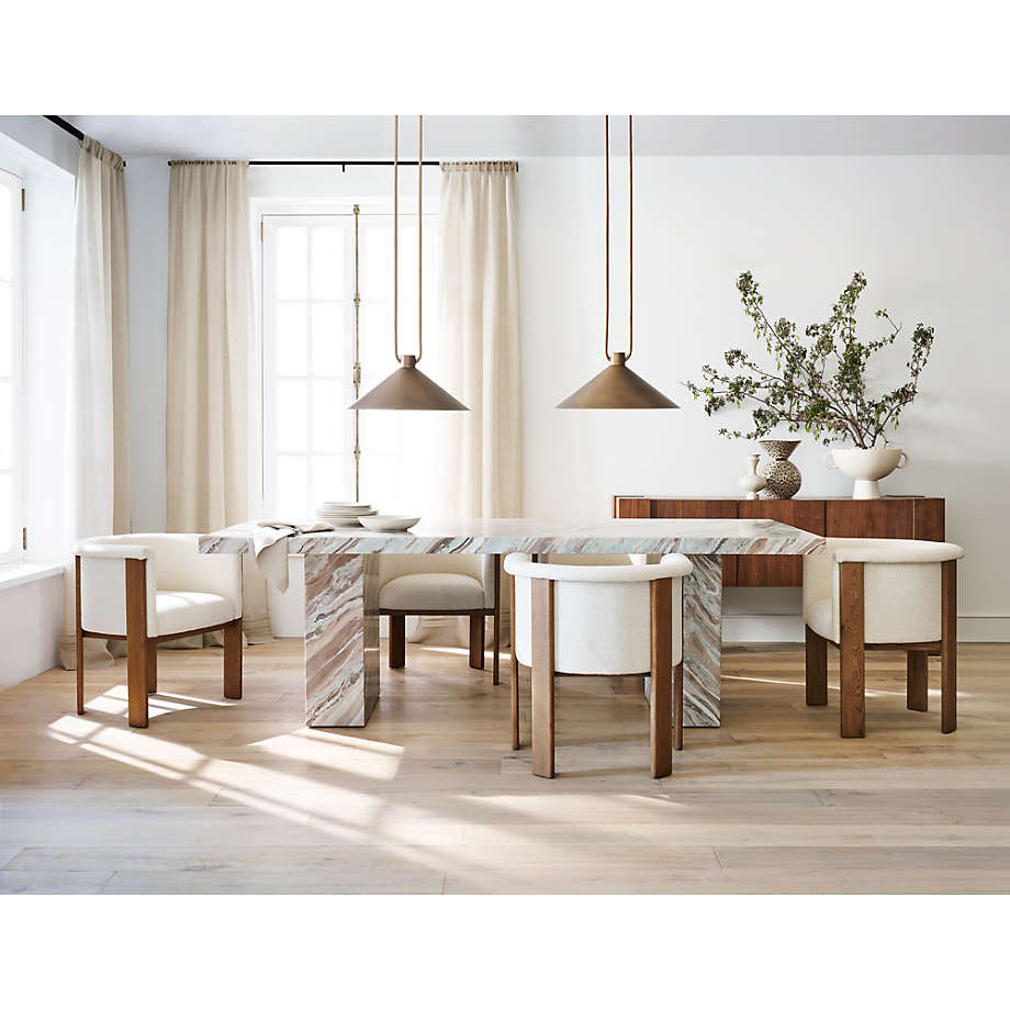 Sobro Walnut Wood Sideboard thumbnail 2