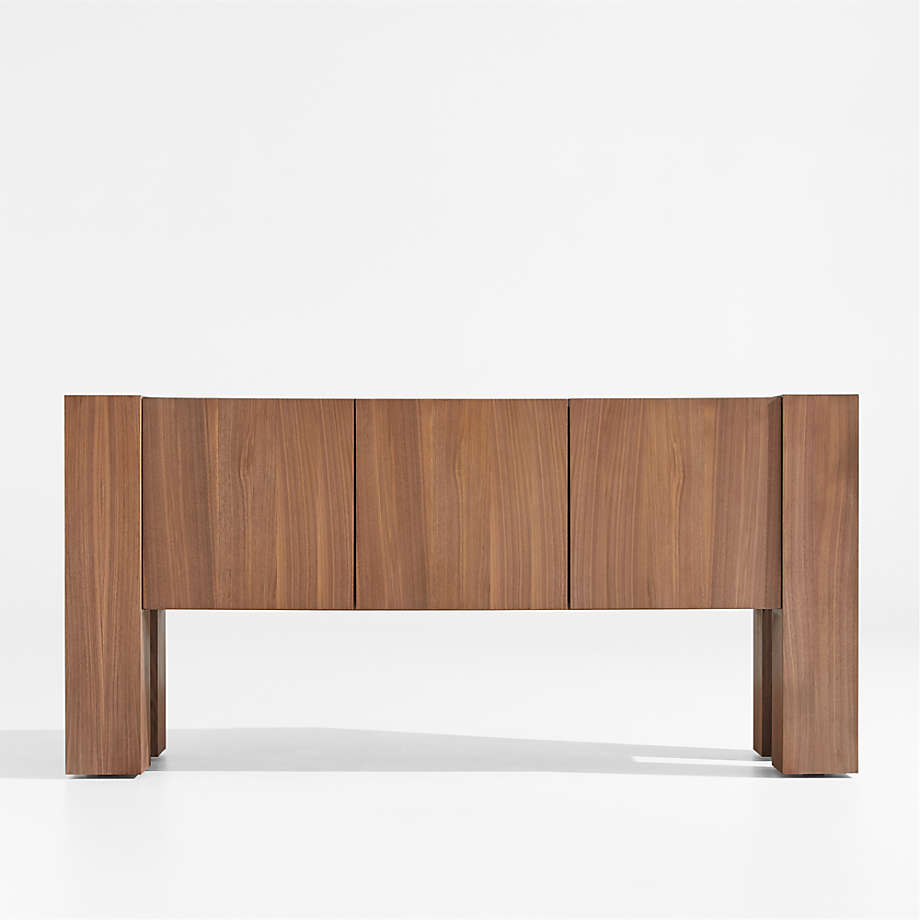 Sobro Walnut Wood Sideboard thumbnail 3