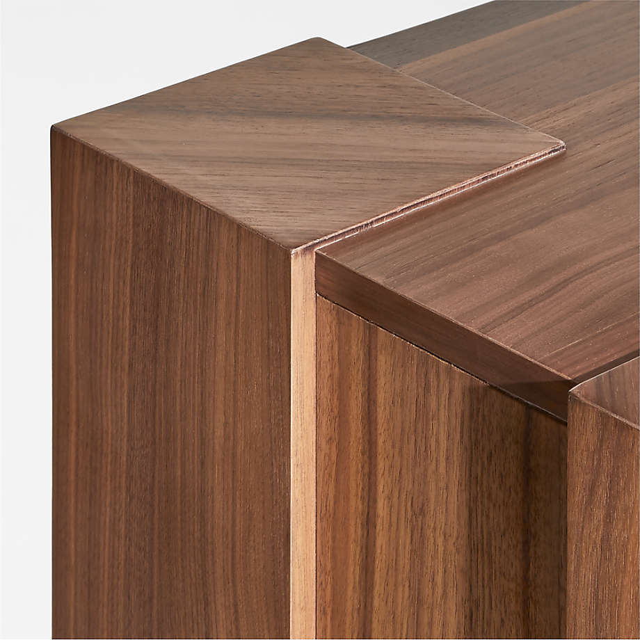 Sobro Walnut Wood Sideboard thumbnail 7