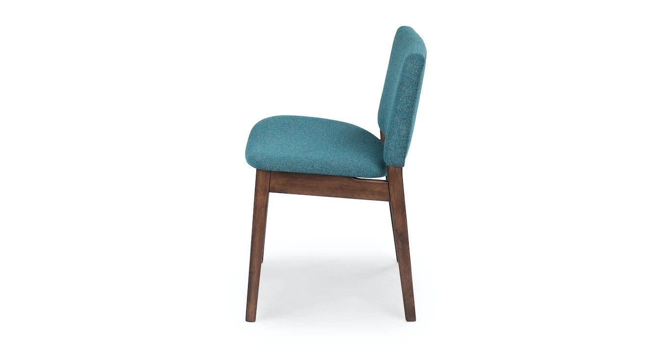 Nosh Andaman Blue Walnut Dining Chair thumbnail 4