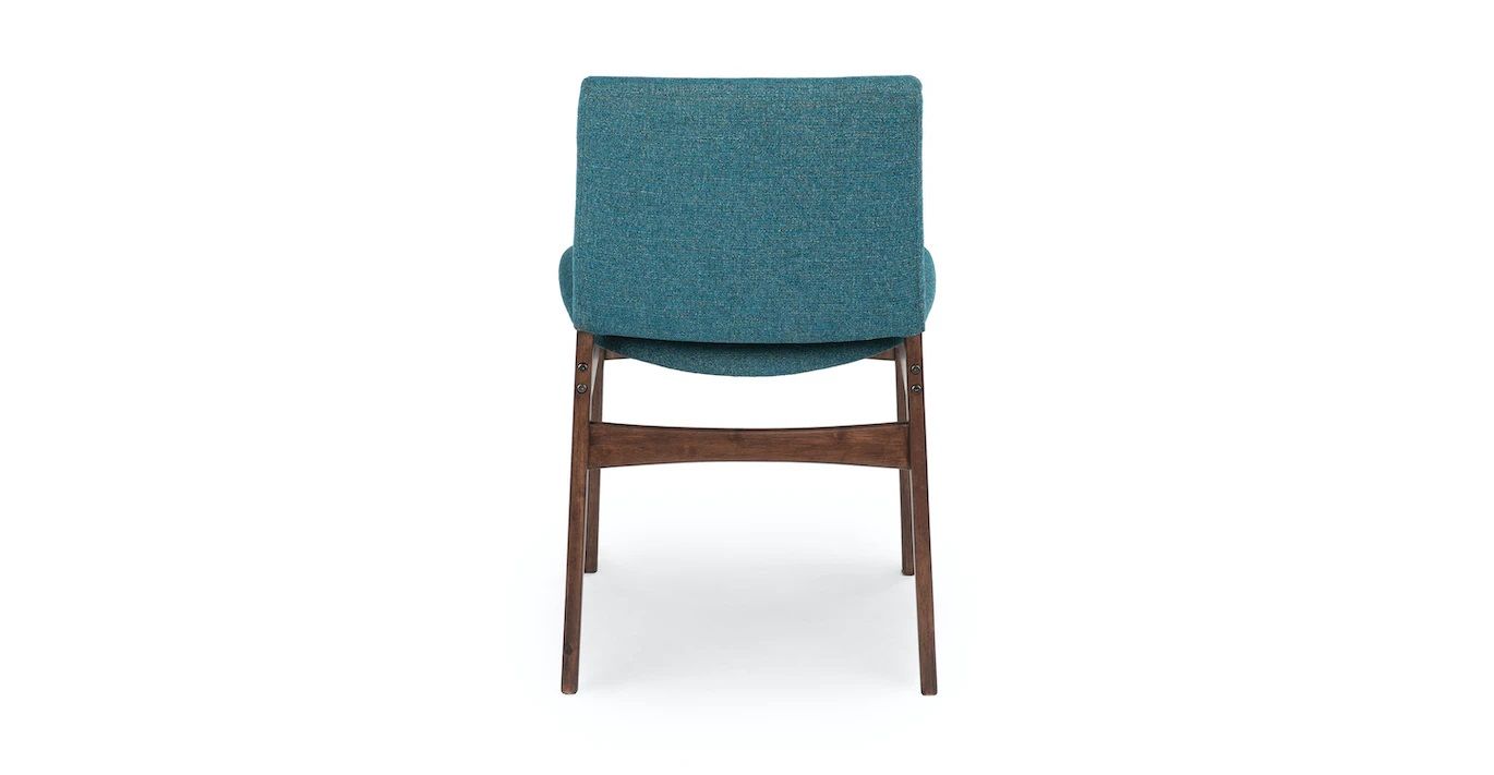 Nosh Andaman Blue Walnut Dining Chair thumbnail 5