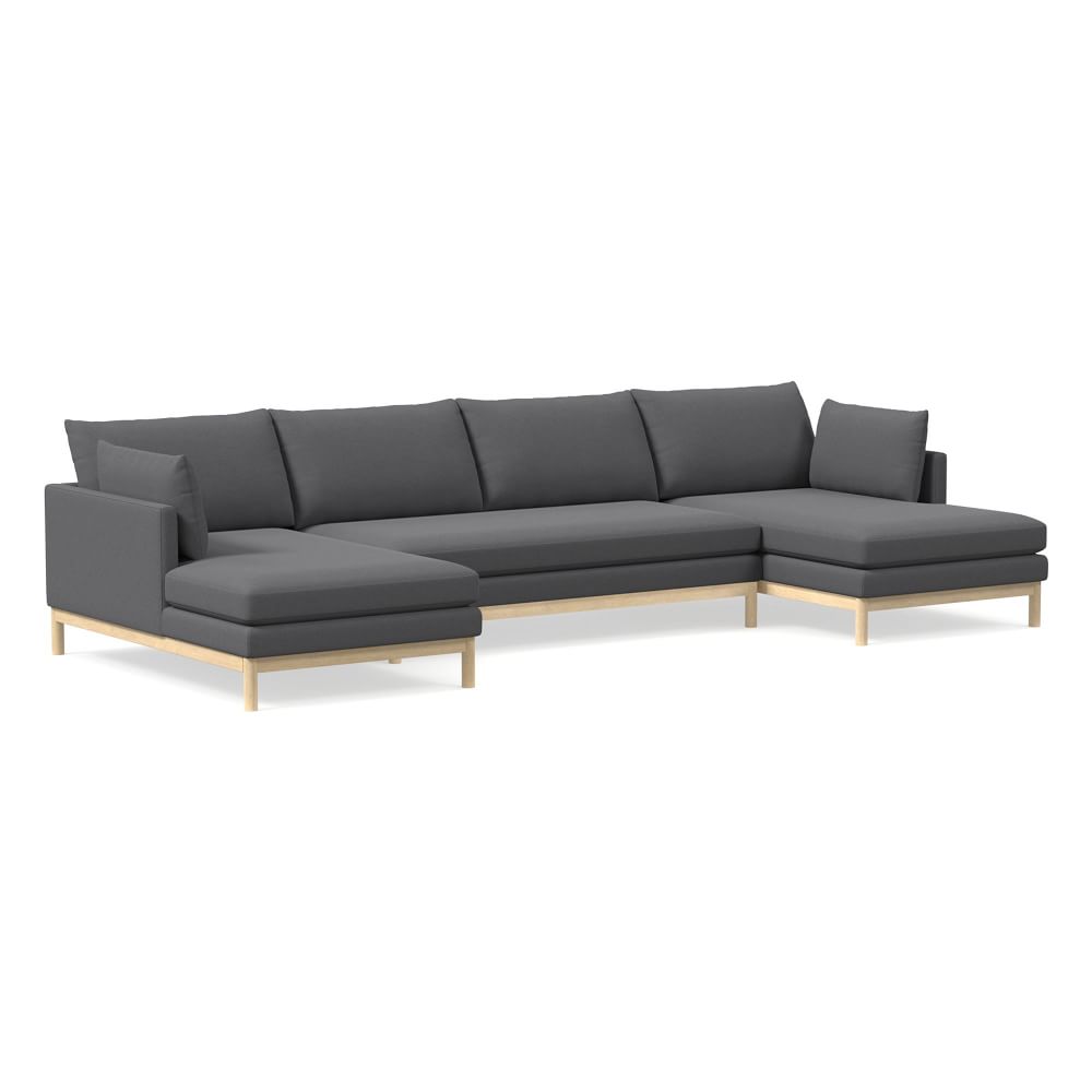 Hargrove 3 Piece U Shaped Chaise Sectional thumbnail 2