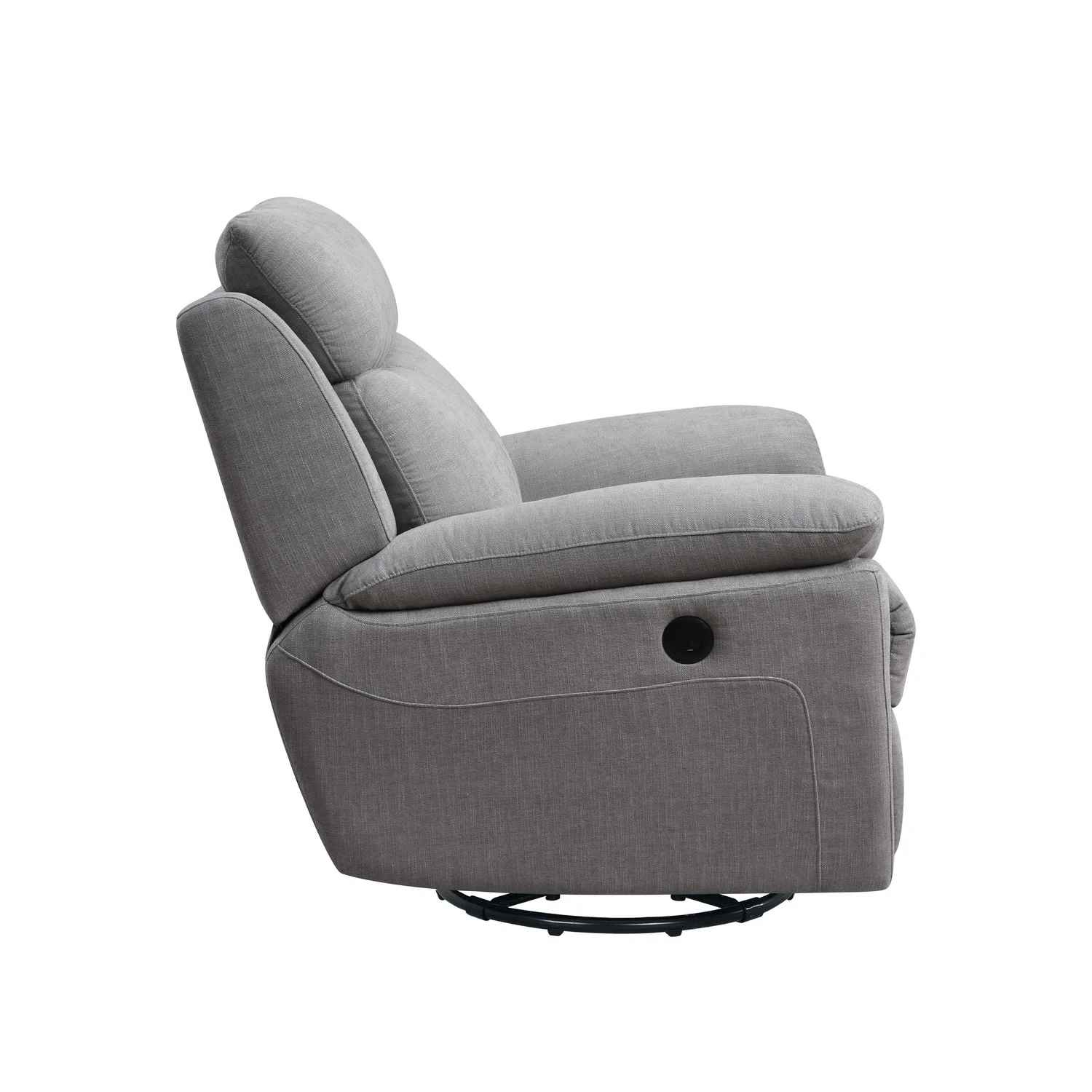 Kappa Upholstered Swivel Recliner thumbnail 4