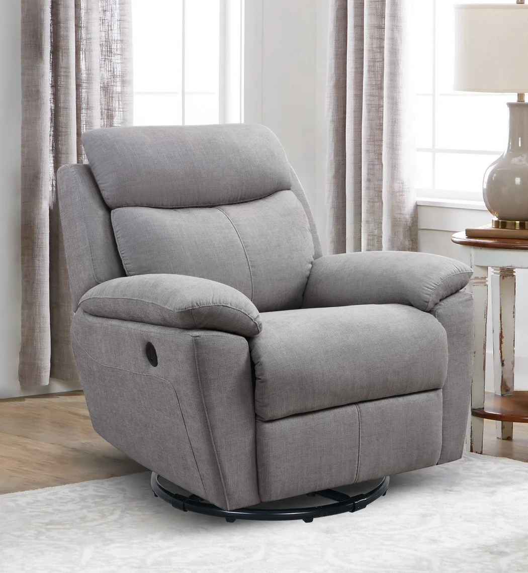 Kappa Upholstered Swivel Recliner thumbnail 9