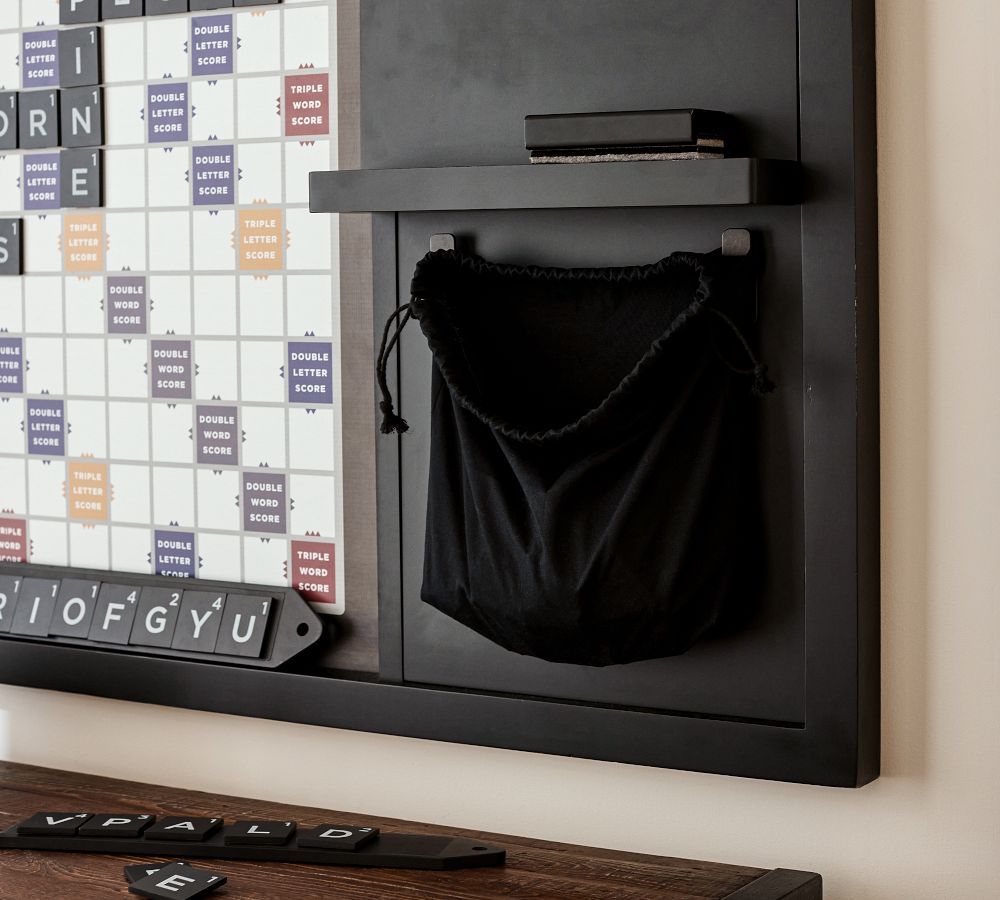 Oversized Wooden Scrabble Wall Game thumbnail 4
