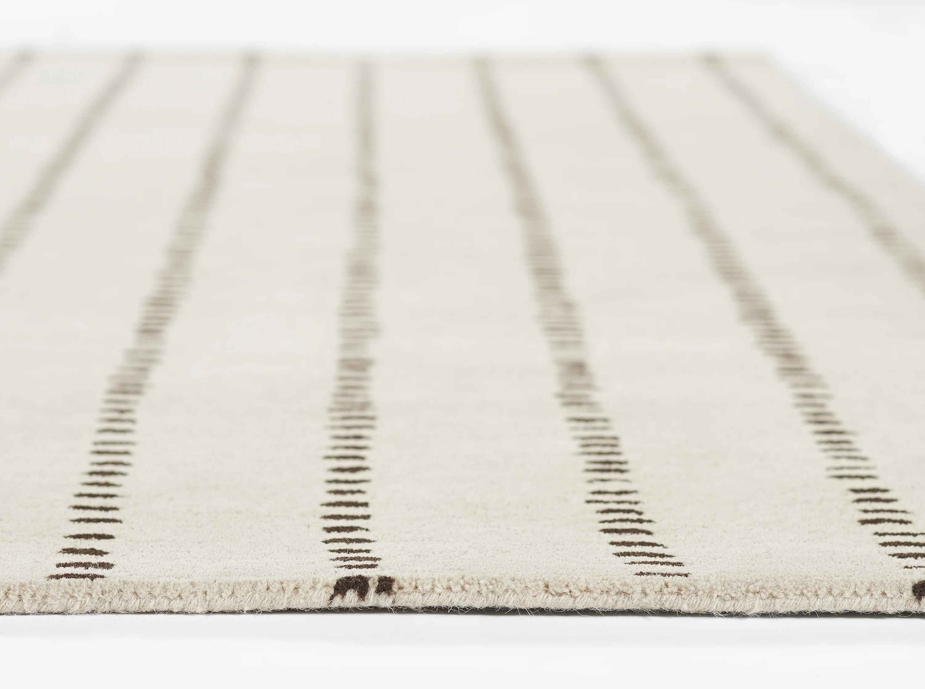 Austen Handmade Wool Beige Rug-9'x12' thumbnail 4