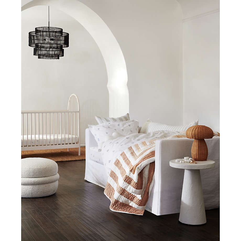 Ever Slipcovered White Daybed & Mattress Cover by Leanne Ford thumbnail 2