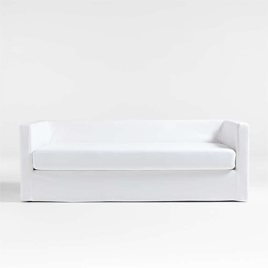 Ever Slipcovered White Daybed & Mattress Cover by Leanne Ford thumbnail 3