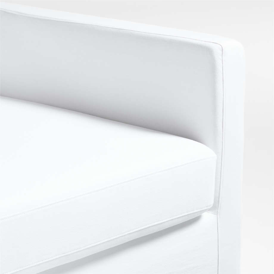 Ever Slipcovered White Daybed & Mattress Cover by Leanne Ford thumbnail 5