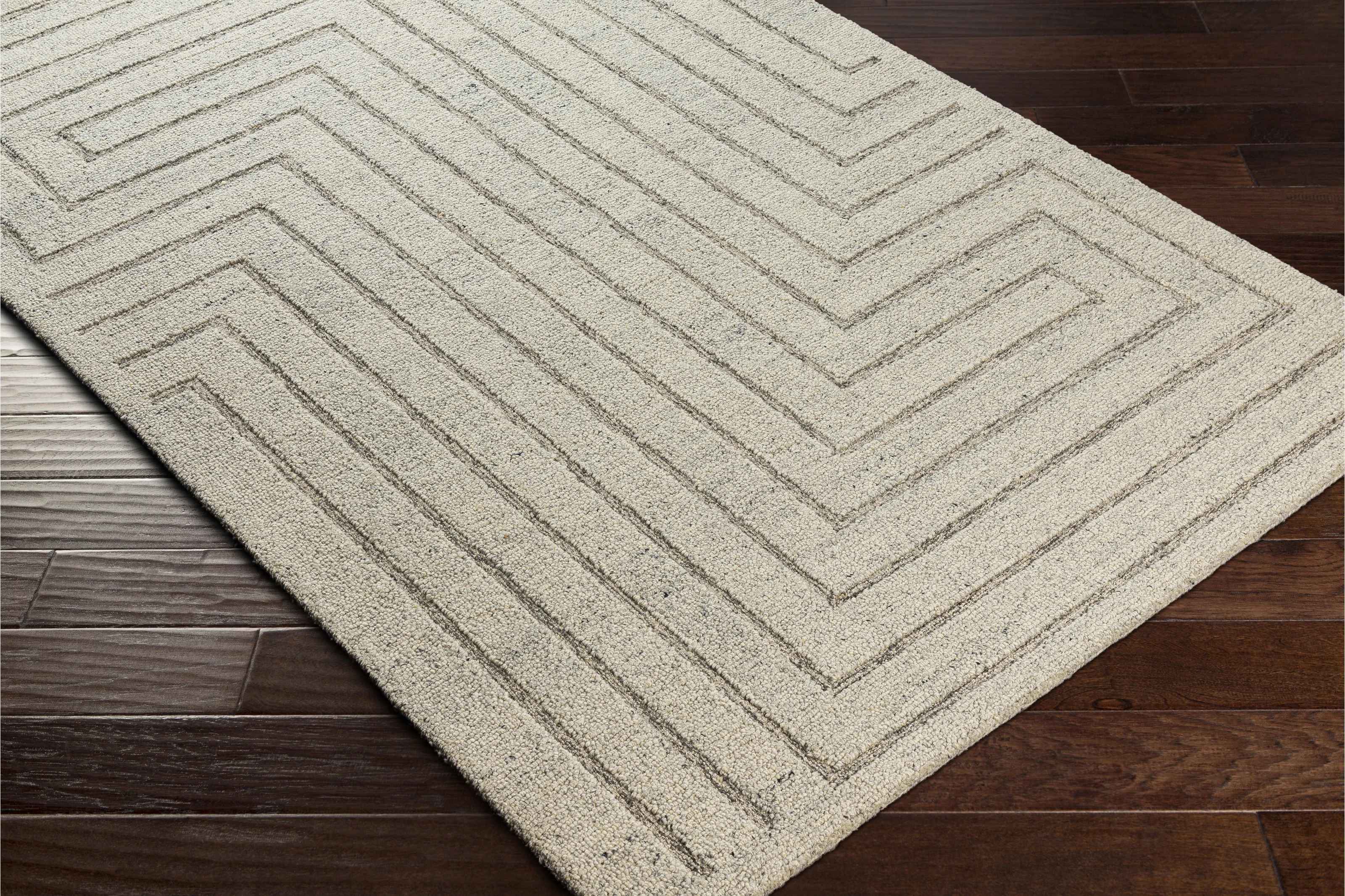 Rafferty Handmade Wool Rug-8'x10' thumbnail 2
