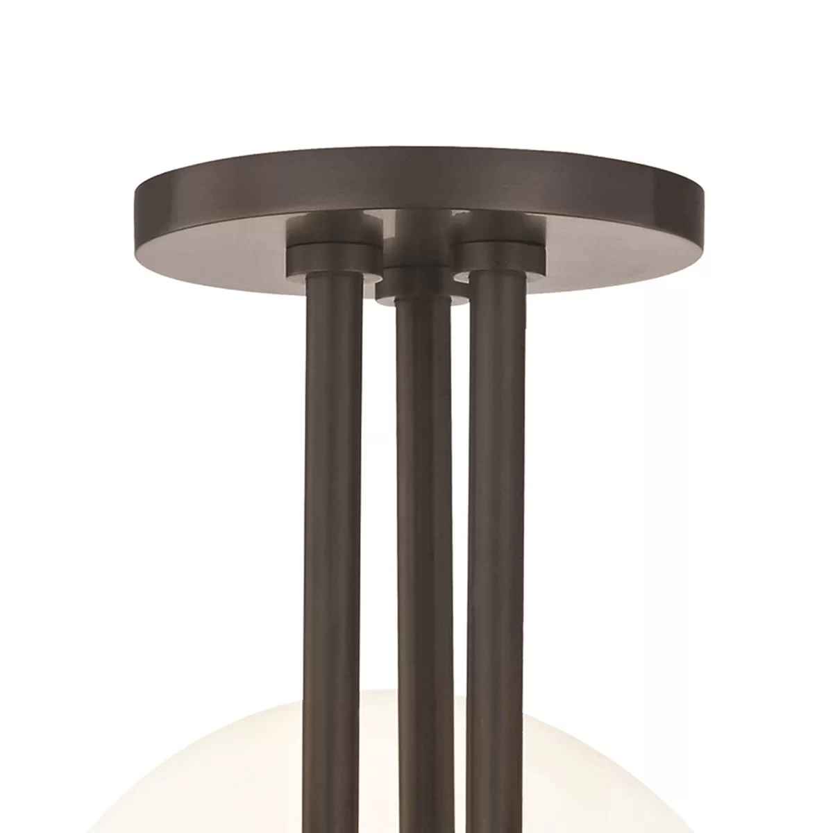 Luna Glass Semi Flush Mount thumbnail 6