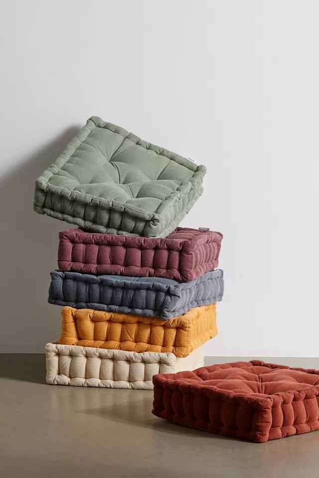 Washed Corduroy Floor Pillow thumbnail 5