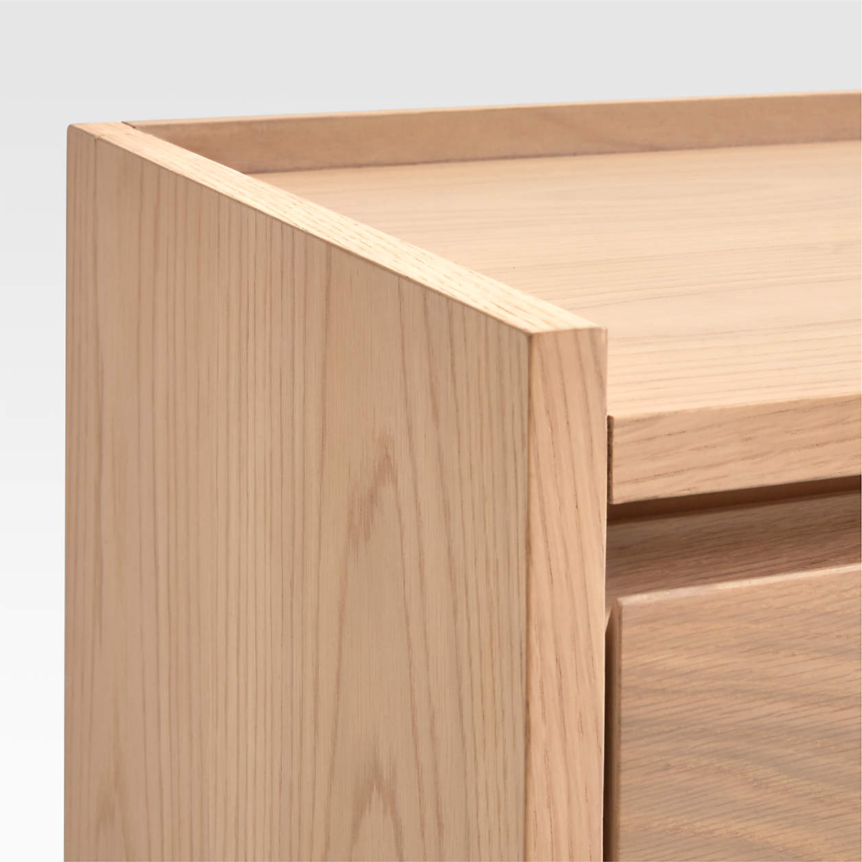 Batten White Oak Storage Bench thumbnail 7