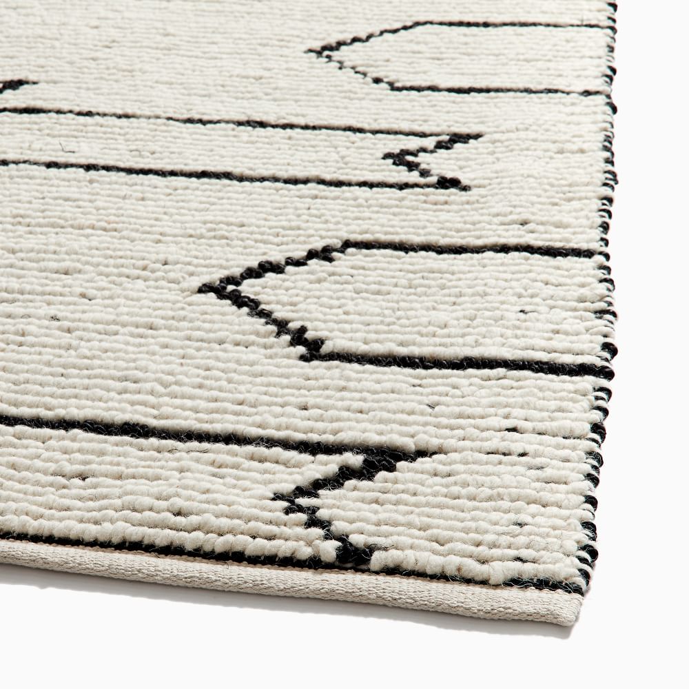 Highland Rug, 8x10, White thumbnail 2