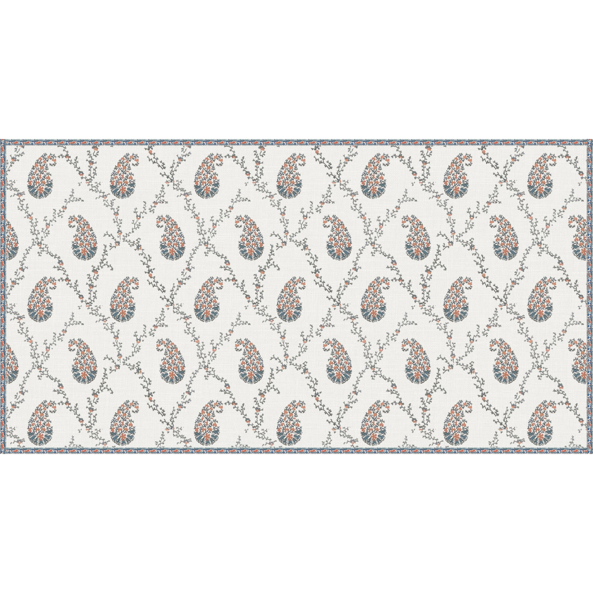Quinn Paisley Linen Cotton Sham-King thumbnail 3