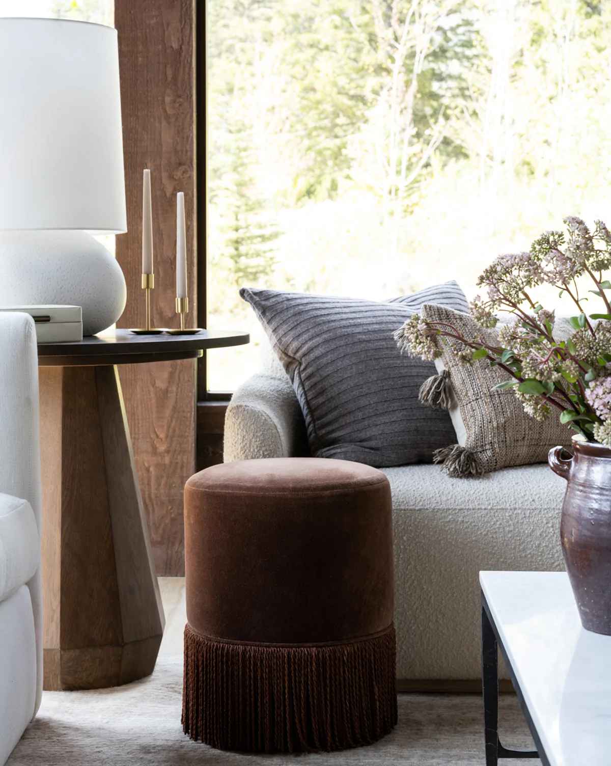 Astrid Fringe Stool thumbnail 5