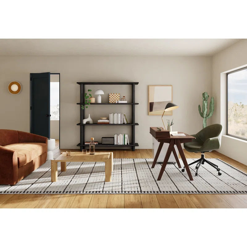 Jacey Handmade Light Gray Rug thumbnail 2