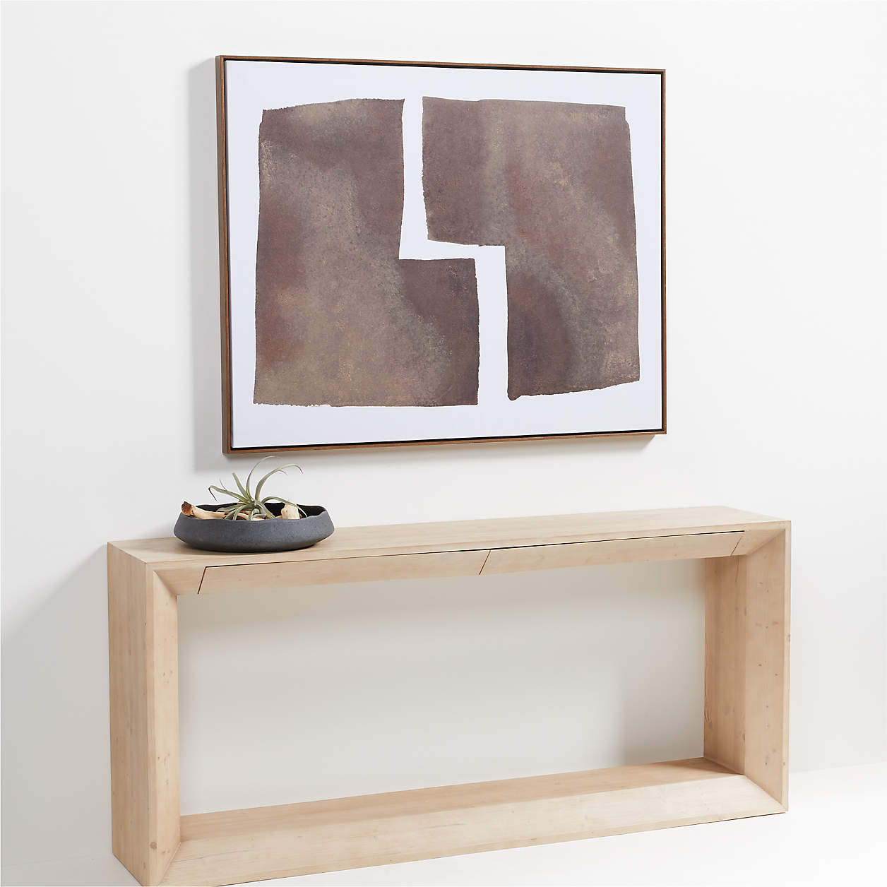 Ink Shade Study IV Wall Art Print by Dawn Sweitzer with frame-41.5"x51.5" thumbnail 2