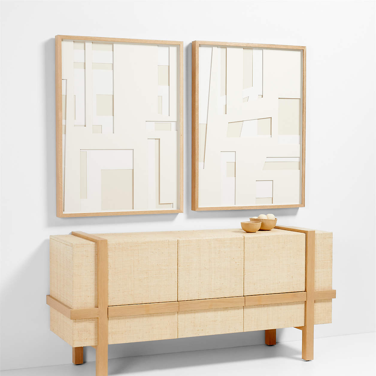 Dimension II Framed Hand Cut Paper Wall Art by Coup d'Esprit with Frame-30"x40" thumbnail 5