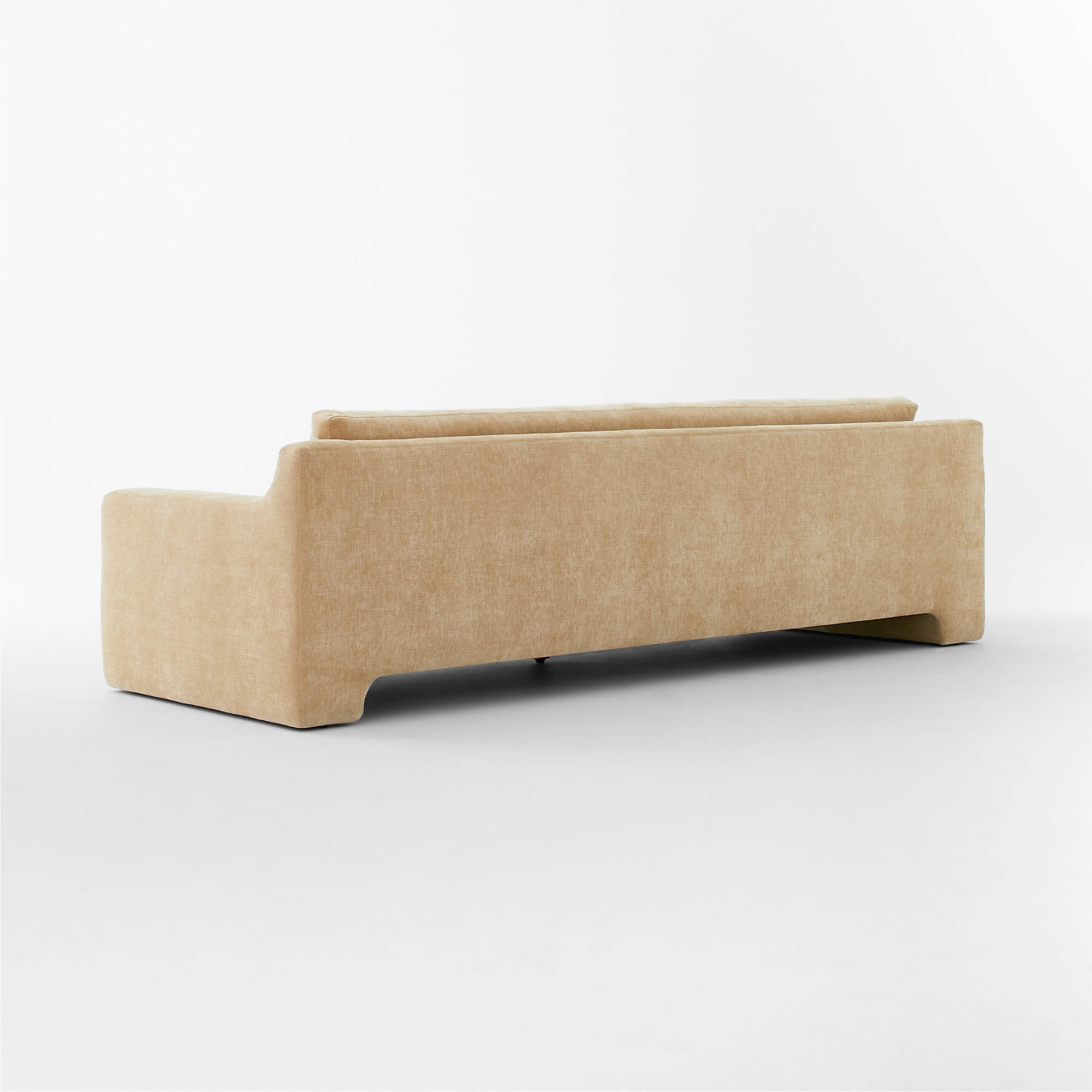 Durant Wheat Velvet Sofa thumbnail 5