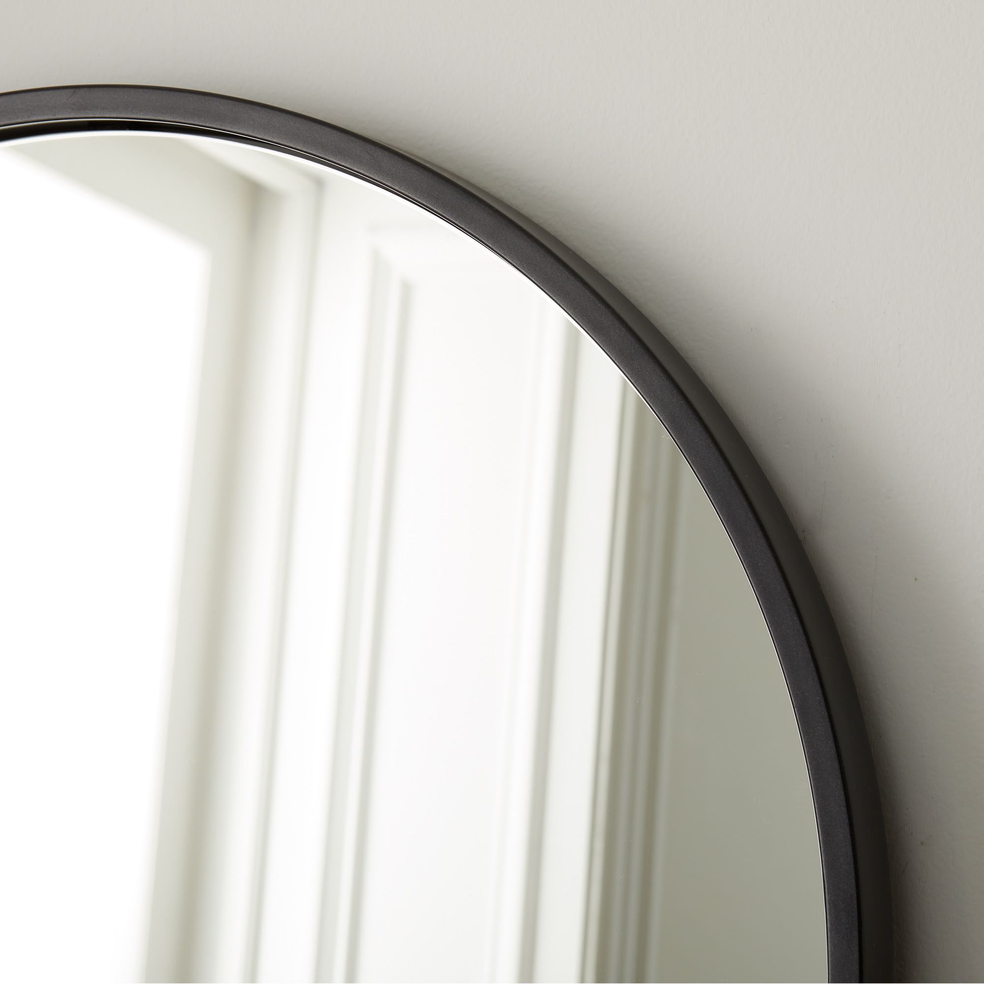 Metal Frame Arched Floor Mirror - 28"W x 74"H thumbnail 3