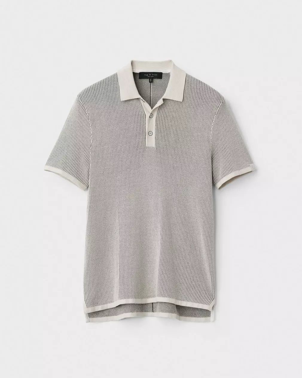 Harvey Cotton Knit Polo thumbnail 2