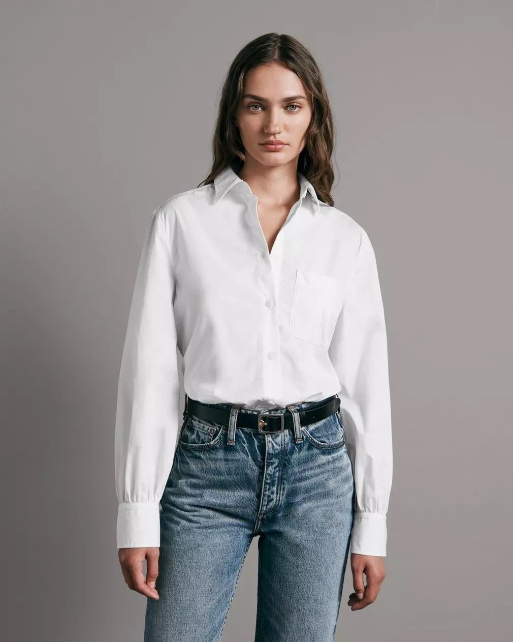 Maxine Cotton Button Down Shirt thumbnail 2