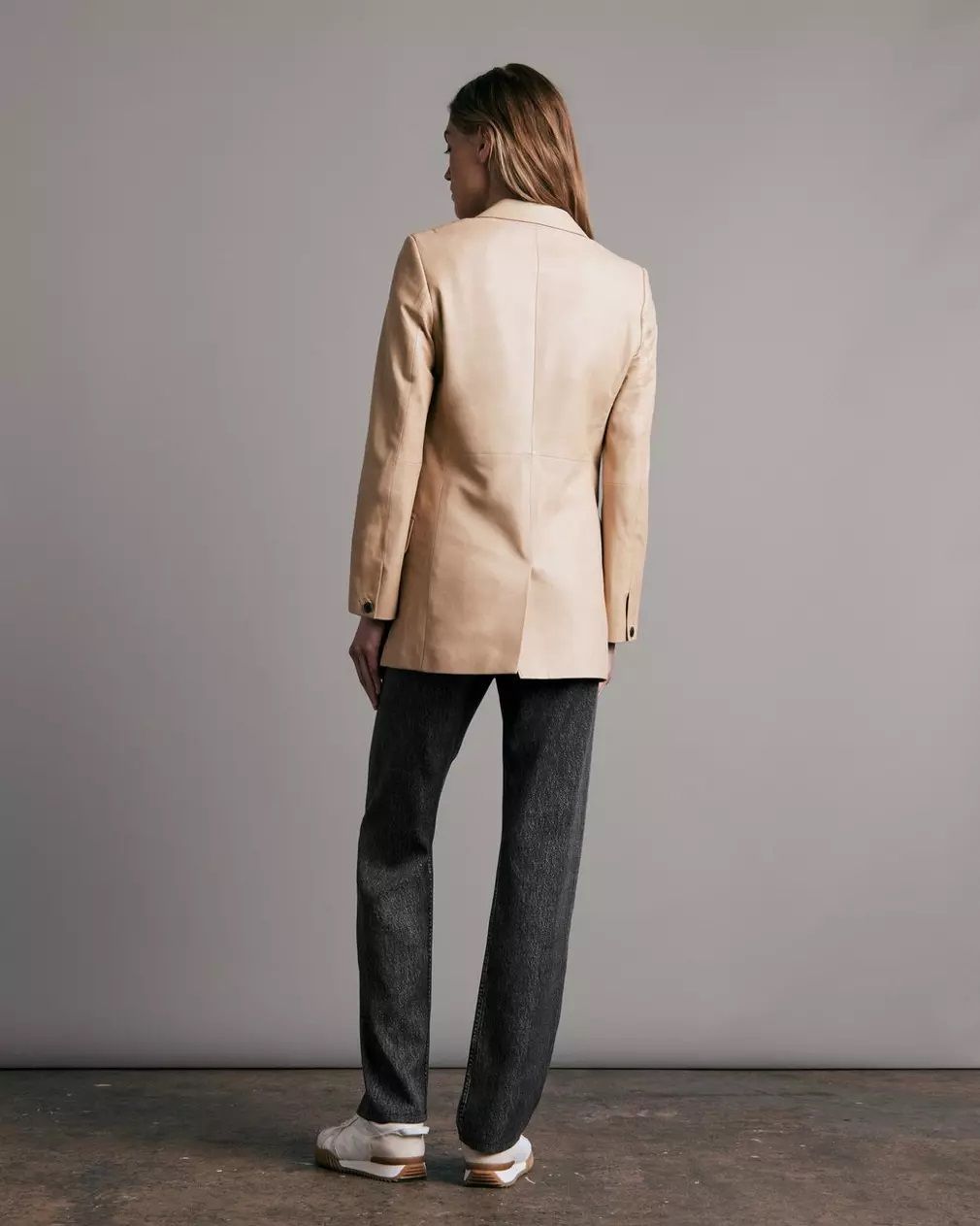Charles Leather Blazer thumbnail 5