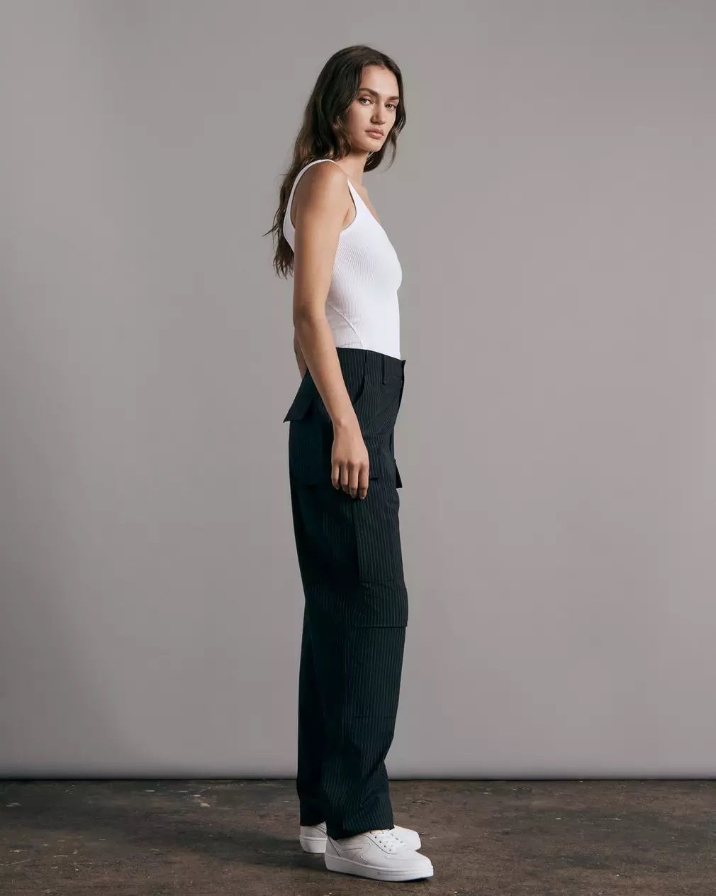 Sands Wool Stripe Cargo Pant thumbnail 4