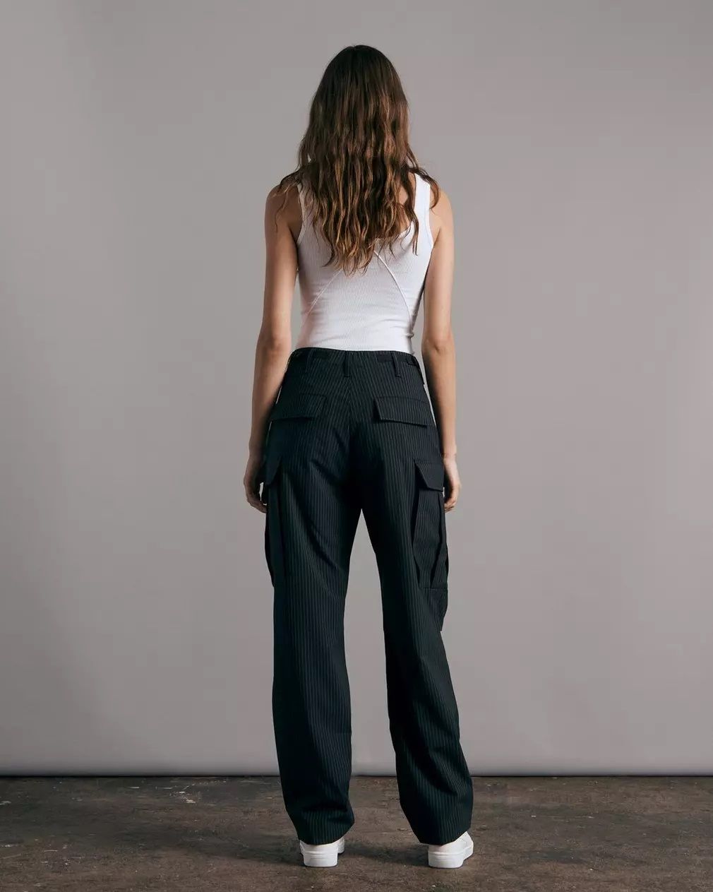 Sands Wool Stripe Cargo Pant thumbnail 5