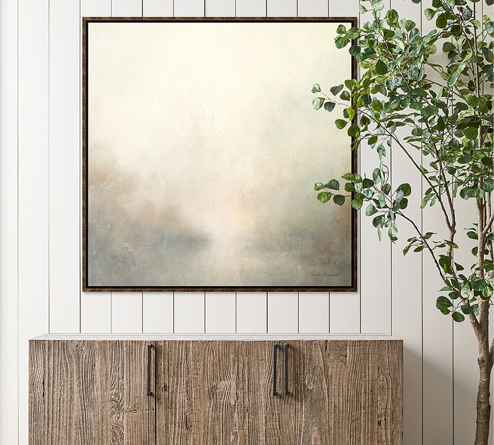 Warm Landscape Canvas with Frame-35.5"x35.5" thumbnail 2