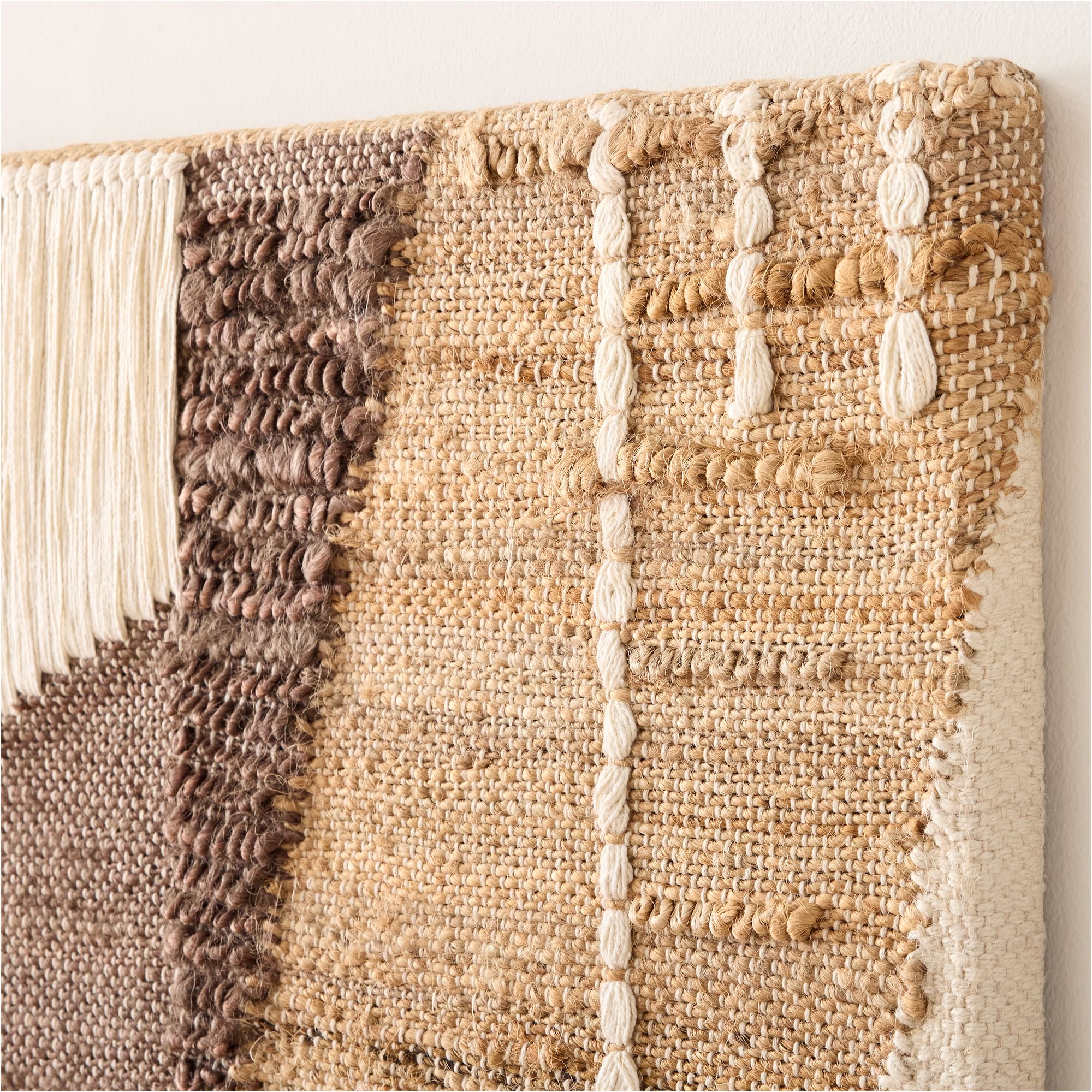 Terra Natural Fiber Mosaic Dimensional Wall Art thumbnail 2