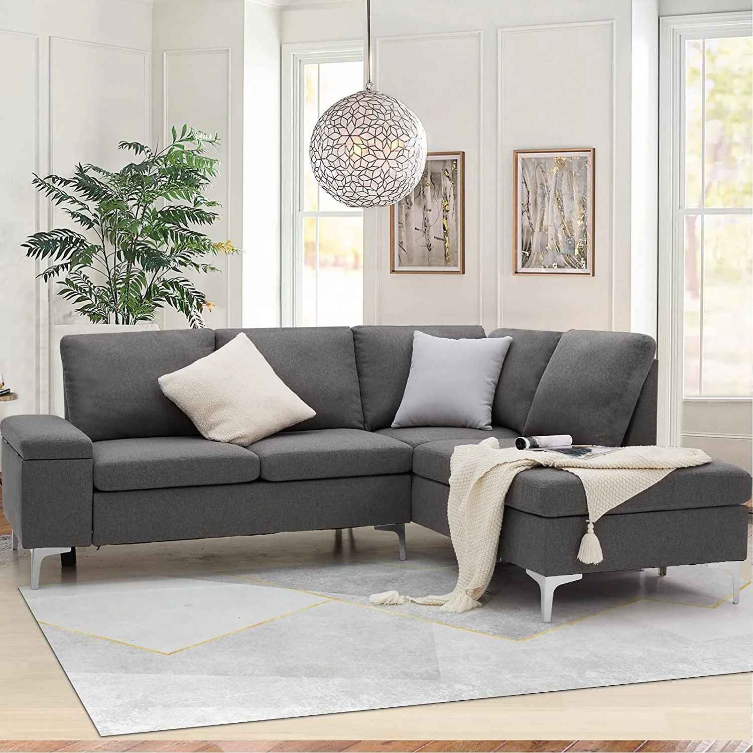 Hebb 2 Piece Chaise Sectional thumbnail 2