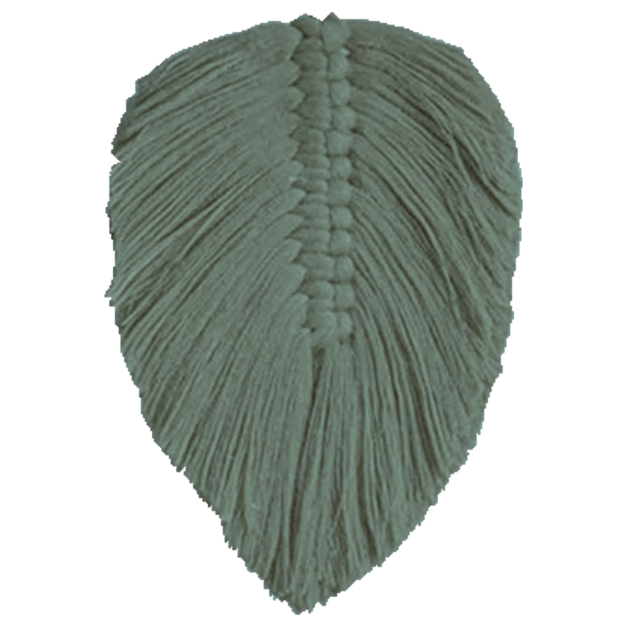 Large Green Leaves Headboard Above Bed Decor-25 Leaves thumbnail 7