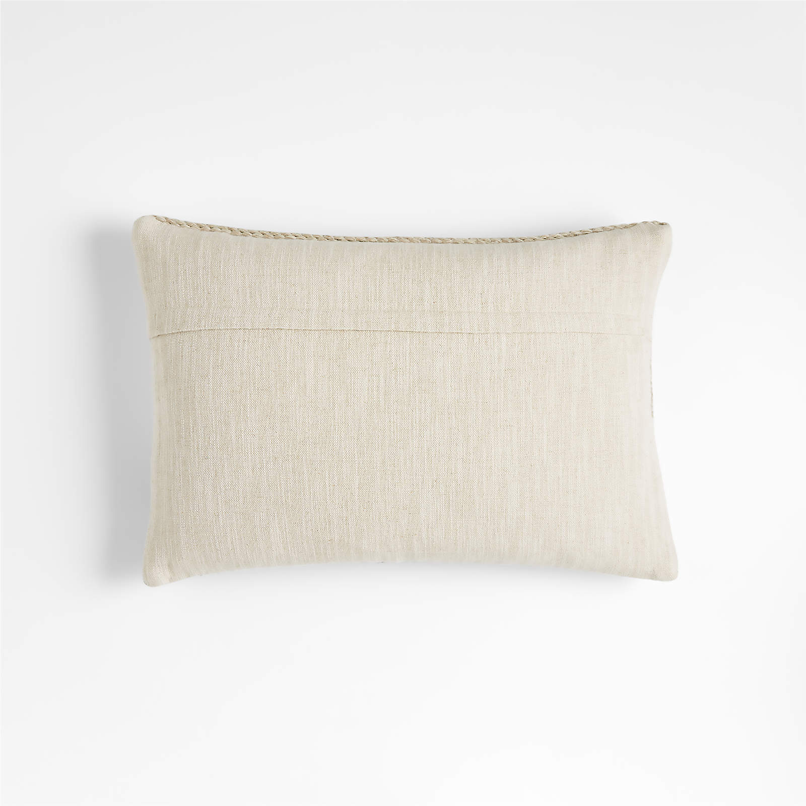 Corby Geometric Desert Green Kilim Pillow Cover-22"x15" thumbnail 3