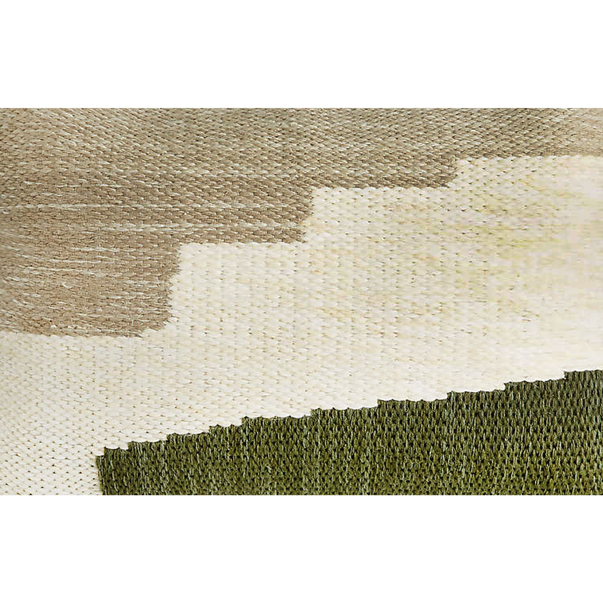 Corby Geometric Desert Green Kilim Pillow Cover-22"x15" thumbnail 4