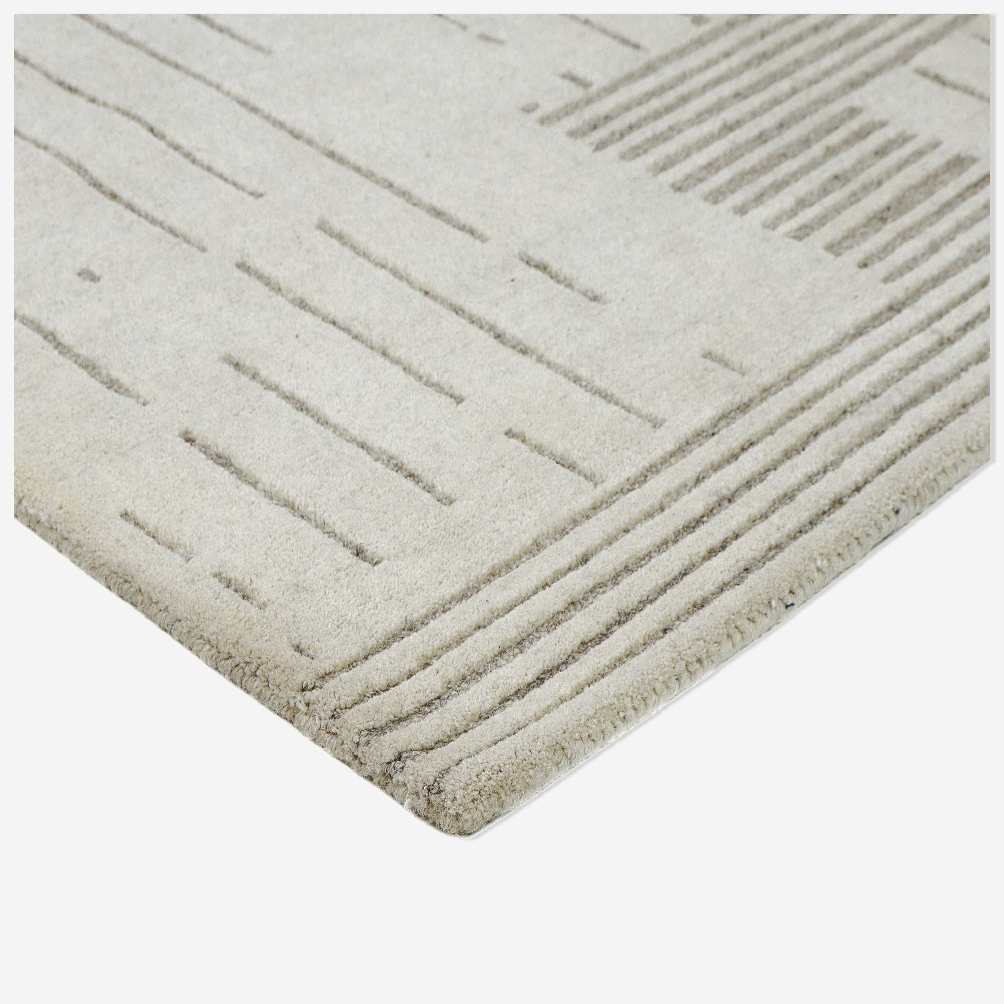 Painted Mixed Stripes Rug-4'x6' thumbnail 3