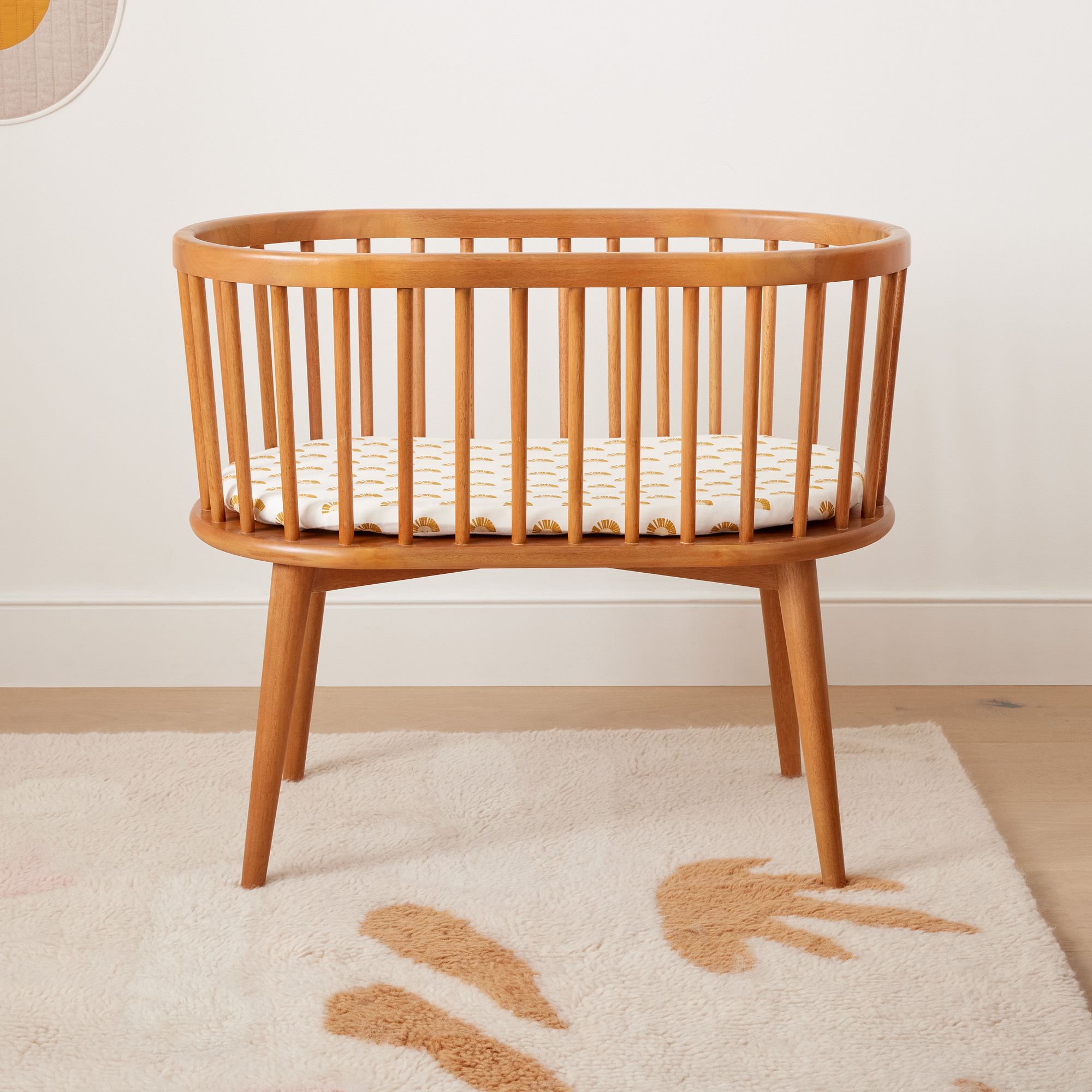 Mid-Century Bassinet and Pad thumbnail 2