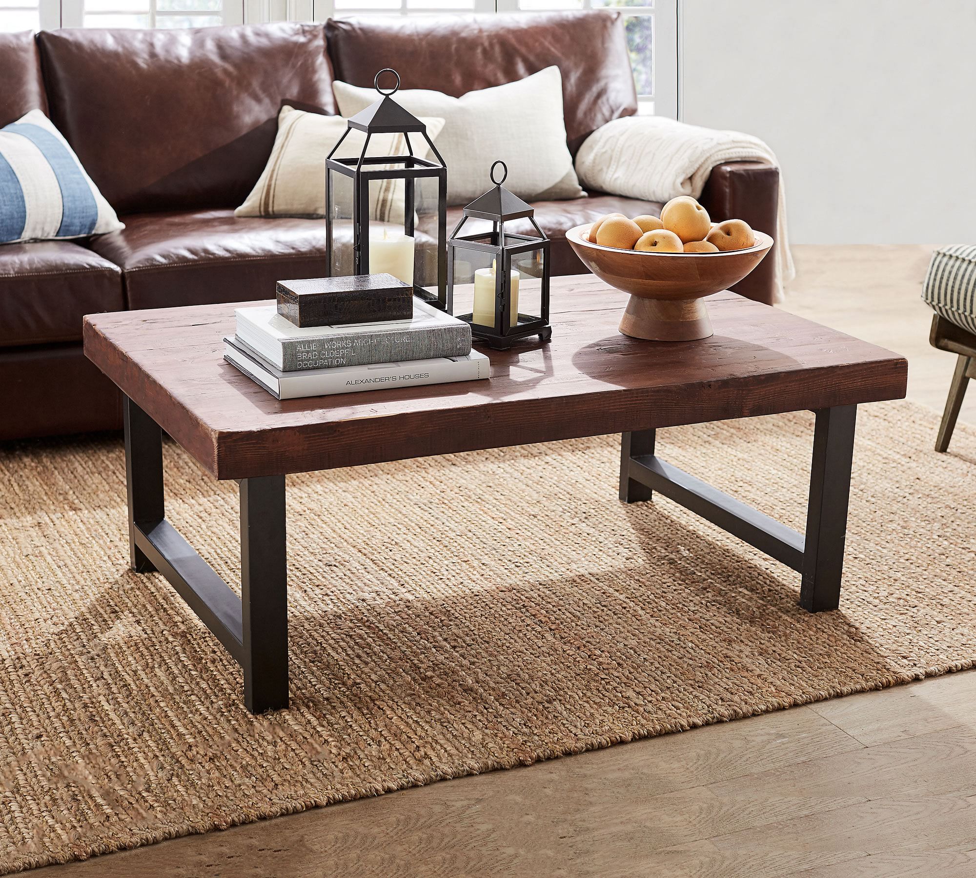 Griffin Reclaimed Wood Coffee Table thumbnail 3