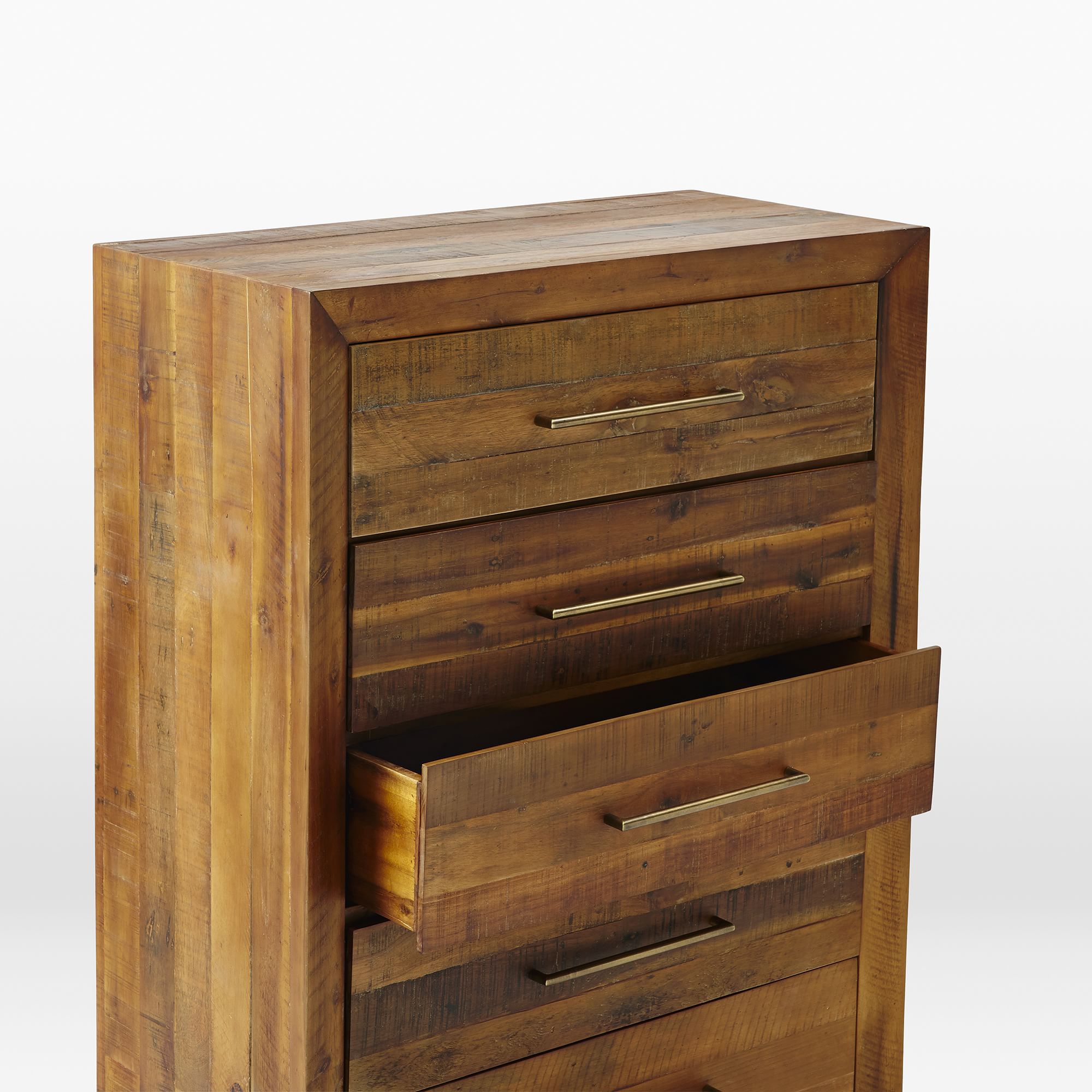 Alexa Reclaimed Wood 5-Drawer Dresser thumbnail 4