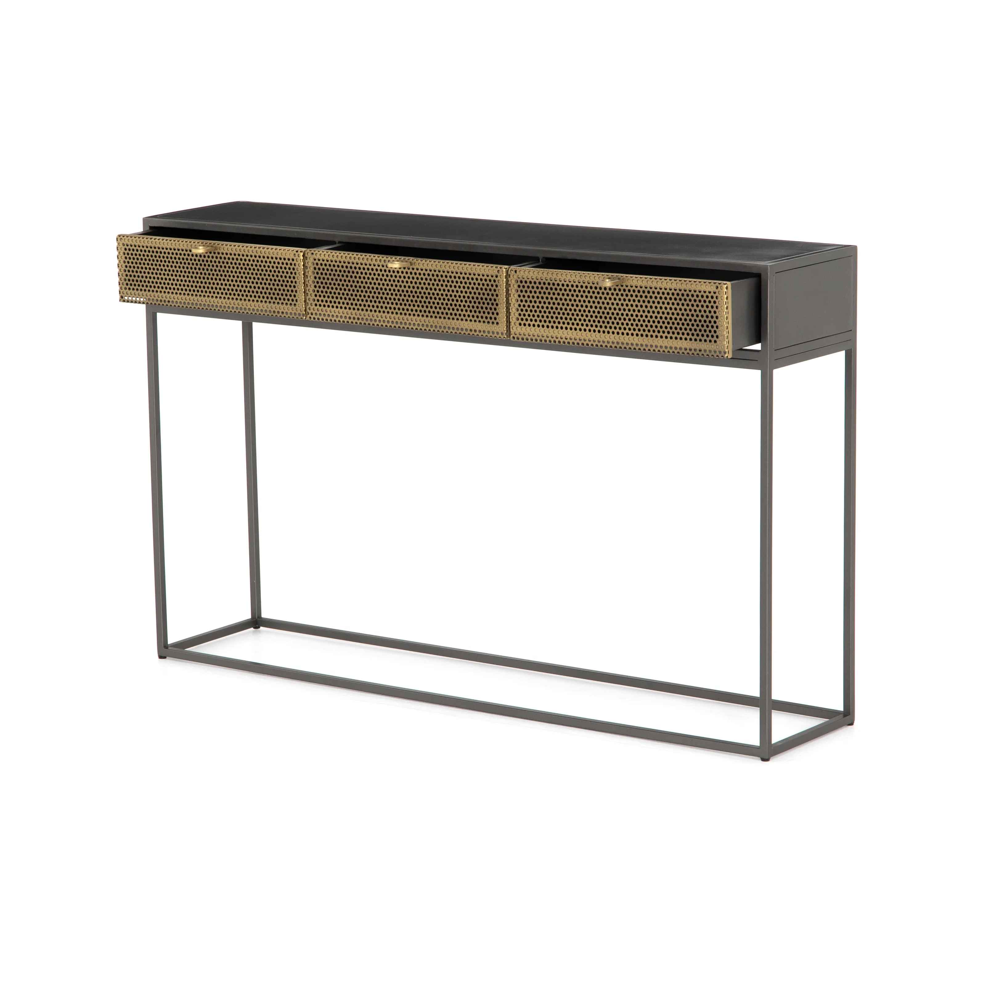 Rockwell Iron Console Table thumbnail 4