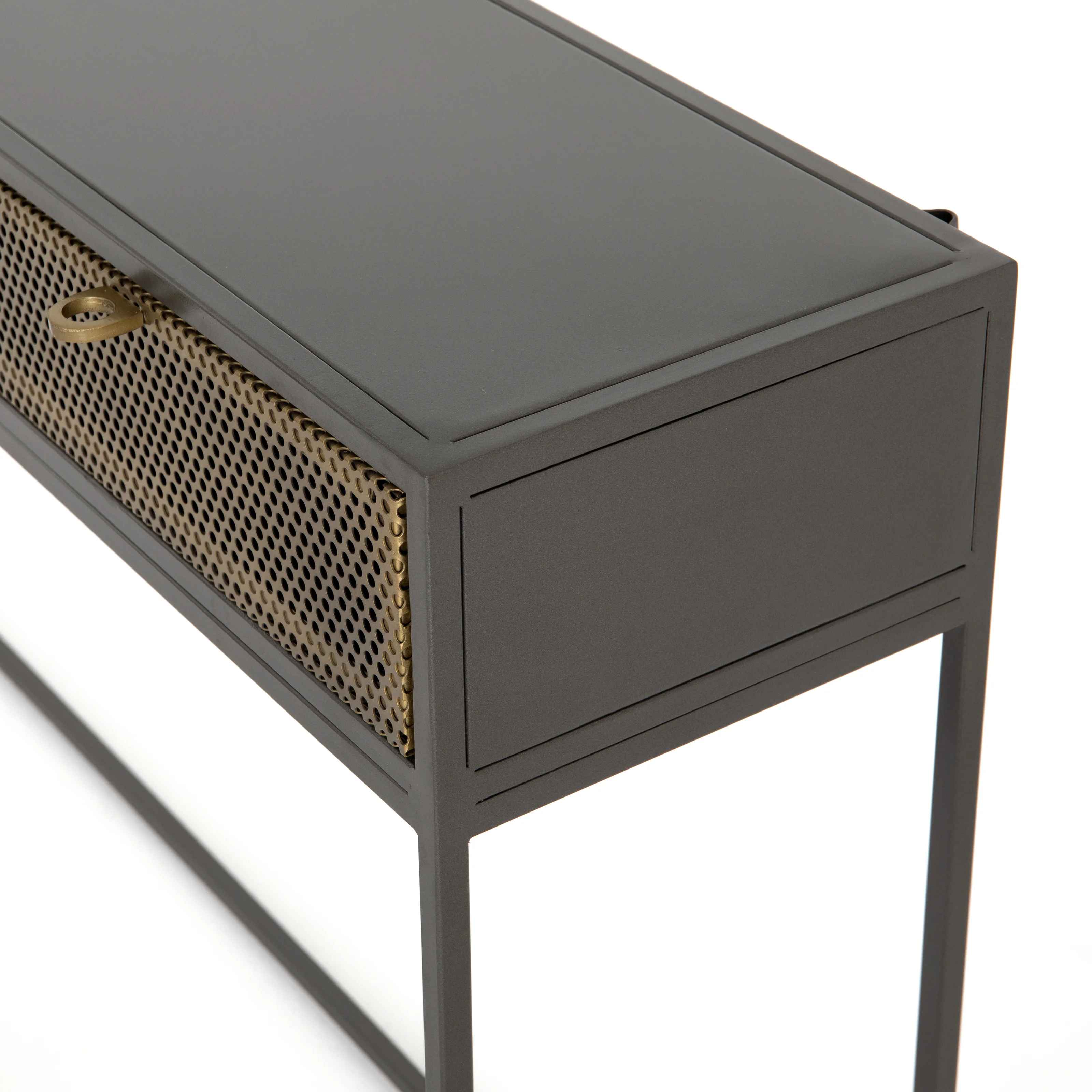 Rockwell Iron Console Table thumbnail 10