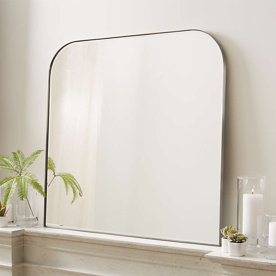 Edge Silver Arch Wall Mirror thumbnail 3