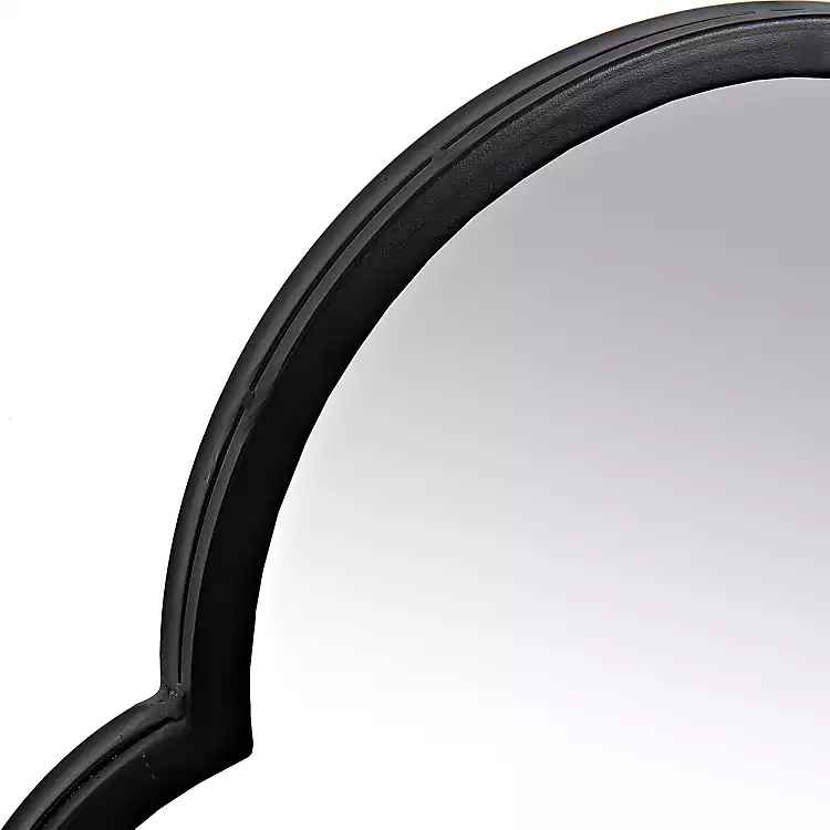 Maria Metal Black Arch Wall Mirror thumbnail 3